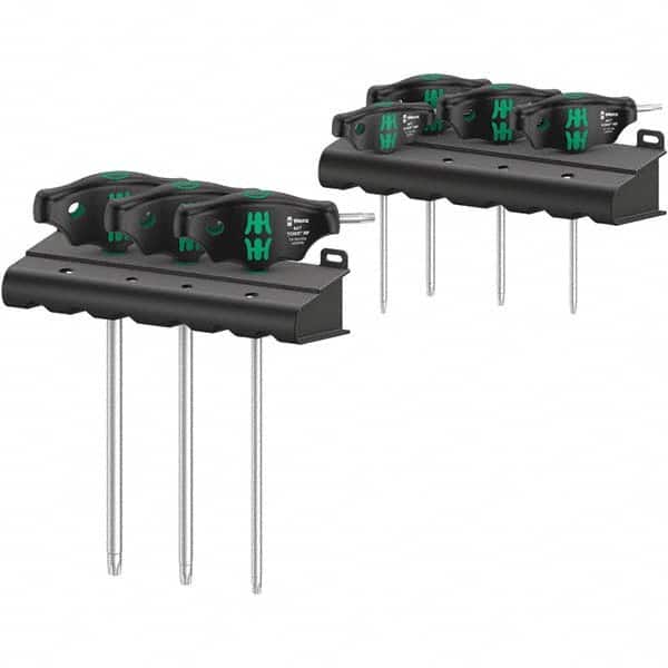 Wera - Torx Driver Sets Torx Size Range: T10 - T45 Number of Pieces: 7 - Apex Tool & Supply