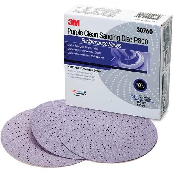 3M - Hook & Loop Discs Abrasive Type: Sanding Disc Disc Diameter (Inch): 6 - Apex Tool & Supply