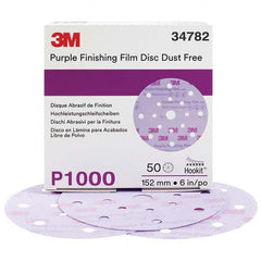 3M - Hook & Loop Discs Abrasive Type: Film Disc Disc Diameter (Inch): 6 - Apex Tool & Supply