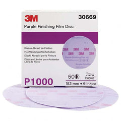 3M - Hook & Loop Discs Abrasive Type: Film Disc Disc Diameter (Inch): 6 - Apex Tool & Supply