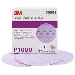 3M - Hook & Loop Discs Abrasive Type: Film Disc Disc Diameter (Inch): 5 - Apex Tool & Supply