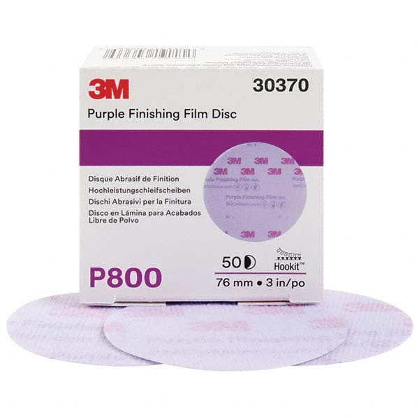 3M - Hook & Loop Discs Abrasive Type: Film Disc Disc Diameter (Inch): 3 - Apex Tool & Supply