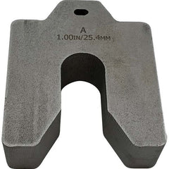 Maudlin Products - Metal Shim Stock Type: Slotted Shim Material: Stainless Steel - Apex Tool & Supply