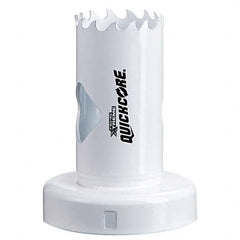 Disston - Hole Saws Saw Diameter (Inch): 1-1/8 Cutting Depth (Inch): 1-7/8 - Apex Tool & Supply