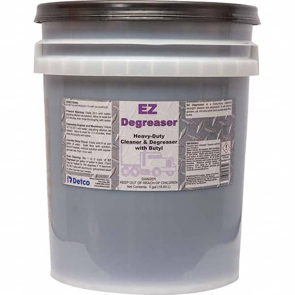 Detco - Automotive Cleaners & Degreaser Type: Cleaner/Degreaser Container Size: 5 Gal. - Apex Tool & Supply