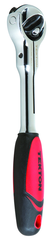 6" OAL - 1/4" Drive Swivel Head Ratchet - Apex Tool & Supply