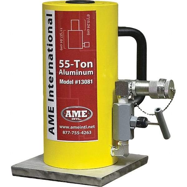 AME International - Compact Hydraulic Cylinders Type: Non-Cushion Mounting Style: Base - Vertical - Apex Tool & Supply