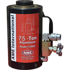AME International - Compact Hydraulic Cylinders Type: Non-Cushion Mounting Style: Base - Vertical - Apex Tool & Supply