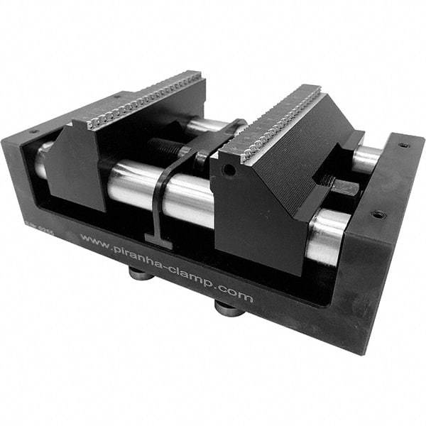 Piranha Clamp - Self-Centering Vises Jaw Width (mm): 90.00 Maximum Jaw Opening Capacity (mm): 118.00 - Apex Tool & Supply