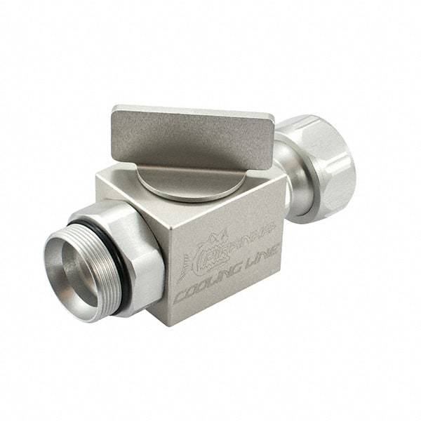 Piranha Cooling Line - Instrumentation Ball Valves Material: Aluminum Pipe Size: 0.5 (Inch) - Apex Tool & Supply
