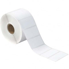 Value Collection - Pack of 12 Rolls, 1,310 Labels per Roll, 2" x 1" White Paper Thermal Labels - Apex Tool & Supply