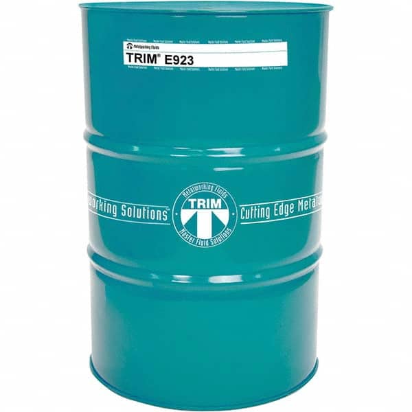 Master Fluid Solutions - TRIM E923 54 Gal Drum Cutting, Drilling, Sawing, Grinding, Tapping & Turning Fluid - Apex Tool & Supply