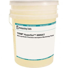 Master Fluid Solutions - TRIM HyperSol 888NXT 5 Gal Pail Cutting, Drilling, Sawing, Grinding, Tapping & Turning Fluid - Apex Tool & Supply