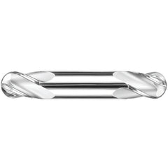 ‎1/8″ Dia. × 1/8″ Shank × 1/4″ DOC × 1-1/2″ OAL, Carbide AlTiN, Spiral , 4 Flute, 30° Helix, Ballnose End Mill