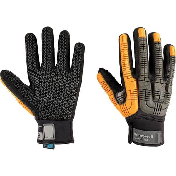 Honeywell - Size L (9), ANSI Cut Lvl A6, Abrasion Lvl 4, Rubber Coated Cut Resistant Gloves - Apex Tool & Supply