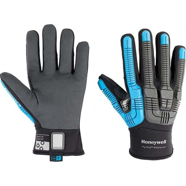 Honeywell - Size XL (10), ANSI Cut Lvl A6, Puncture Lvl 4, Abrasion Lvl 4, Rubber Coated Cut Resistant Gloves - Apex Tool & Supply