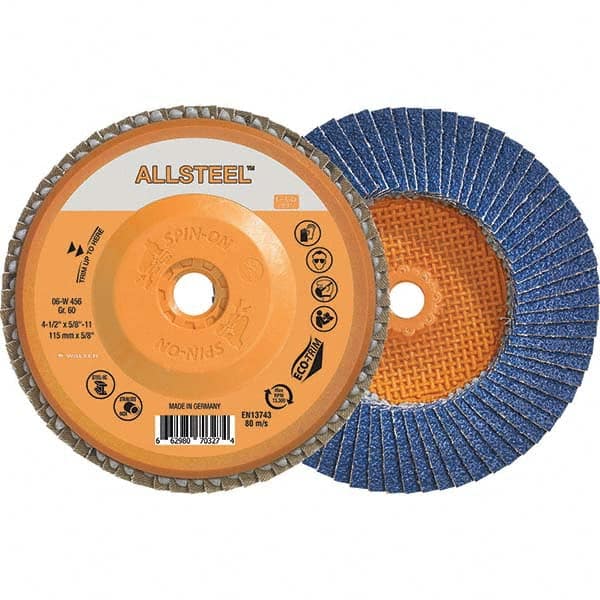 WALTER Surface Technologies - Flap Discs Abrasive Type: Coated Flap Disc Type: Type 27 - Apex Tool & Supply