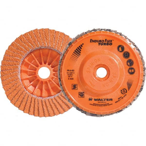 WALTER Surface Technologies - Flap Discs Abrasive Type: Coated Flap Disc Type: Type 27 - Apex Tool & Supply