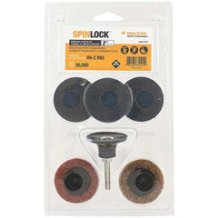 WALTER Surface Technologies - Flap Wheel Kits Abrasive Type: Coated; Non-Woven Abrasive Material: Aluminum Oxide - Apex Tool & Supply
