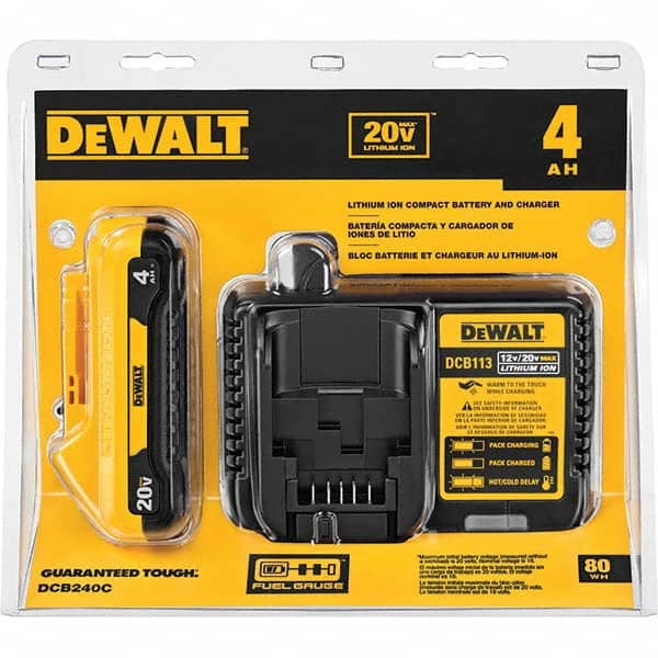 DeWALT - Power Tool Chargers Voltage: 20 Battery Chemistry: Lithium-Ion - Apex Tool & Supply