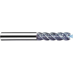 Fraisa - 5/8" Diam 4 Flute Solid Carbide 0.008" Corner Radius End Mill - Apex Tool & Supply