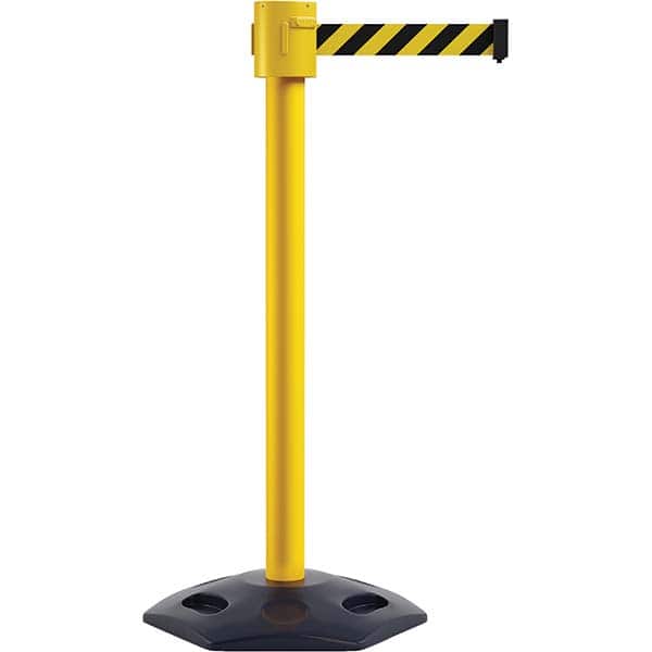Trafford Industrial - Barrier Posts Type: Stanchion Post Color/Finish: Yellow - Apex Tool & Supply