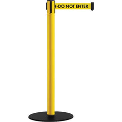 Trafford Industrial - Barrier Posts Type: Stanchion Post Color/Finish: Yellow - Apex Tool & Supply