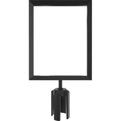 Trafford Industrial - Barrier Parts & Accessories Type: Stanchion Color: Black - Apex Tool & Supply