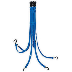 The Perfect Bungee - Stretch Tie Downs Type: FlexWeb Tie Down End Type: Molded in Hook & Safety Clasp; Molded Nylon Hook End; Overmolded Nylon Hook End - Apex Tool & Supply