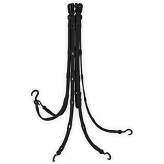 The Perfect Bungee - Stretch Tie Downs Type: FlexWeb Tie Down End Type: Molded in Hook & Safety Clasp; Molded Nylon Hook End; Overmolded Nylon Hook End - Apex Tool & Supply