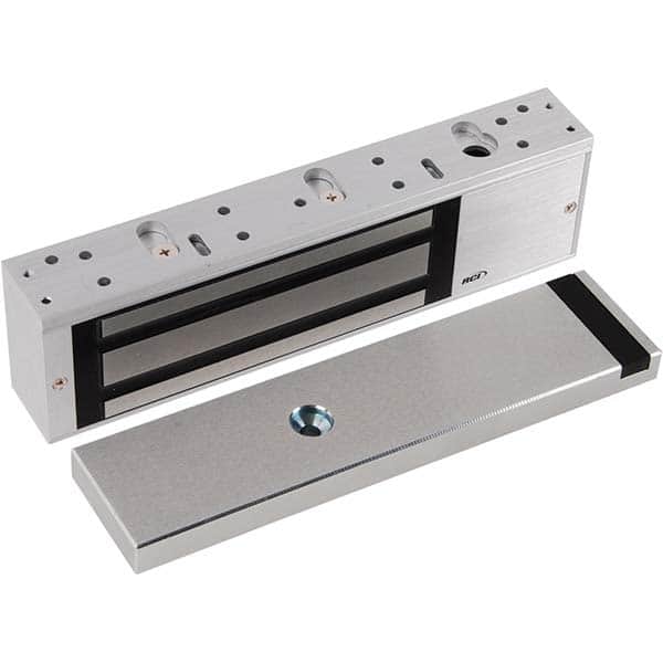 Made in USA - Electromagnet Locks Average Magnetic Pull (Lb.): 1500.000 (Pounds) Length (Inch): 10-1/2 - Apex Tool & Supply