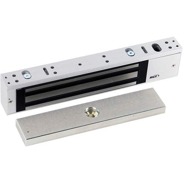 Made in USA - Electromagnet Locks Average Magnetic Pull (Lb.): 750.000 (Pounds) Length (Inch): 9-3/8 - Apex Tool & Supply