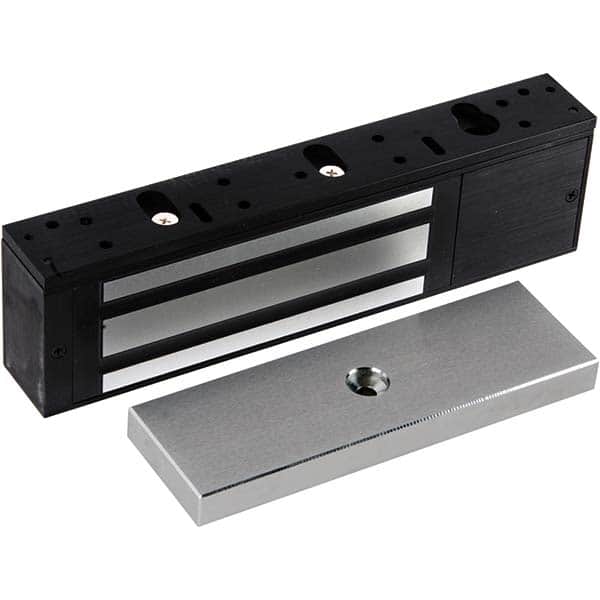 Made in USA - Electromagnet Locks Average Magnetic Pull (Lb.): 1500.000 (Pounds) Length (Inch): 10-1/2 - Apex Tool & Supply