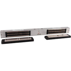Made in USA - Electromagnet Locks Average Magnetic Pull (Lb.): 650.000 (Pounds) Length (Inch): 10-1/2 - Apex Tool & Supply