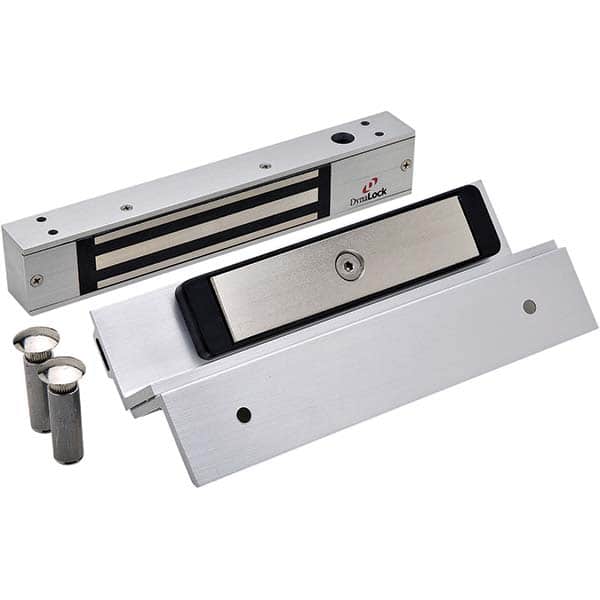 Made in USA - Electromagnet Locks Average Magnetic Pull (Lb.): 650.000 (Pounds) Length (Inch): 10-1/2 - Apex Tool & Supply