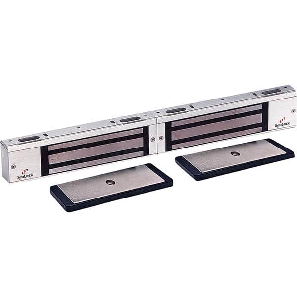 Made in USA - Electromagnet Locks Average Magnetic Pull (Lb.): 1500.000 (Pounds) Length (Inch): 22 - Apex Tool & Supply