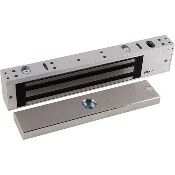 Made in USA - Electromagnet Locks Average Magnetic Pull (Lb.): 750.000 (Pounds) Length (Inch): 9-3/8 - Apex Tool & Supply