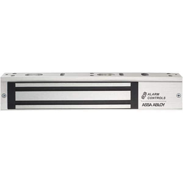 Made in USA - Electromagnet Locks Average Magnetic Pull (Lb.): 600.000 (Pounds) Length (Inch): 9-7/8 - Apex Tool & Supply