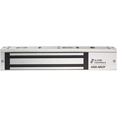 Made in USA - Electromagnet Locks Average Magnetic Pull (Lb.): 600.000 (Pounds) Length (Inch): 9-7/8 - Apex Tool & Supply