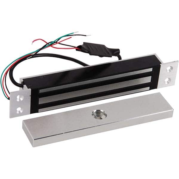 Made in USA - Electromagnet Locks Average Magnetic Pull (Lb.): 750.000 (Pounds) Length (Inch): 9 - Apex Tool & Supply