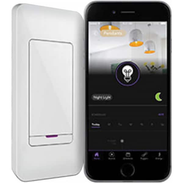 Hubbell Wiring Device-Kellems - Wall & Dimmer Light Switches Switch Type: Dimmer; Wireless Self Powered Remote Switch Switch Operation: Rocker - Apex Tool & Supply