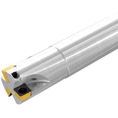 Iscar - Indexable Square-Shoulder End Mills Cutting Diameter (Decimal Inch): 0.5000 Shank Type: Cylindrical - Apex Tool & Supply