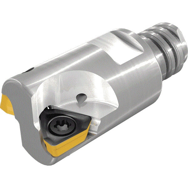 Iscar - Indexable Square-Shoulder End Mills Cutting Diameter (mm): 10.00 Cutting Diameter (Decimal Inch): 0.3937 - Apex Tool & Supply
