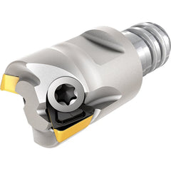 Iscar - Indexable Square-Shoulder End Mills Cutting Diameter (mm): 10.00 Cutting Diameter (Decimal Inch): 0.3937 - Apex Tool & Supply