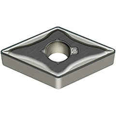 Sumitomo - DNMG434 EEM Grade AC5025S Carbide Turning Insert - TiAlSiN Finish, 55° Diamond, 1/2" Inscr Circle, 3/16" Thick, 1/16" Corner Radius - Apex Tool & Supply