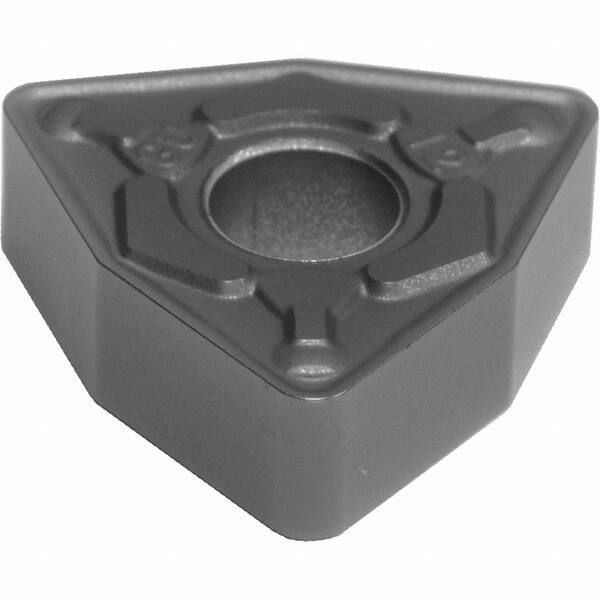 Sumitomo - WNMG433 EGU Grade AC5025S Carbide Turning Insert - TiAlSiN Finish, 80° Trigon, 1/2" Inscr Circle, 3/16" Thick, 0.0469" Corner Radius - Apex Tool & Supply
