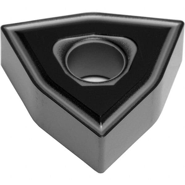 Sumitomo - WNMG331 EEX Grade AC5025S Carbide Turning Insert - TiAlSiN Finish, 80° Trigon, 3/8" Inscr Circle, 3/16" Thick, 0.0156" Corner Radius - Apex Tool & Supply
