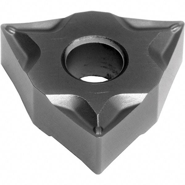 Sumitomo - WNGG431 ESU Grade AC5025S Carbide Turning Insert - TiAlSiN Finish, 80° Trigon, 1/2" Inscr Circle, 3/16" Thick, 0.0156" Corner Radius - Apex Tool & Supply