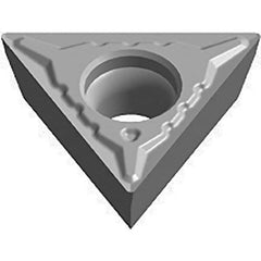 Sumitomo - TPGT221 MEFC Grade AC5025S Carbide Turning Insert - TiAlSiN Finish, 60° Triangle, 1/4" Inscr Circle, 1/8" Thick, 0.0156" Corner Radius - Apex Tool & Supply