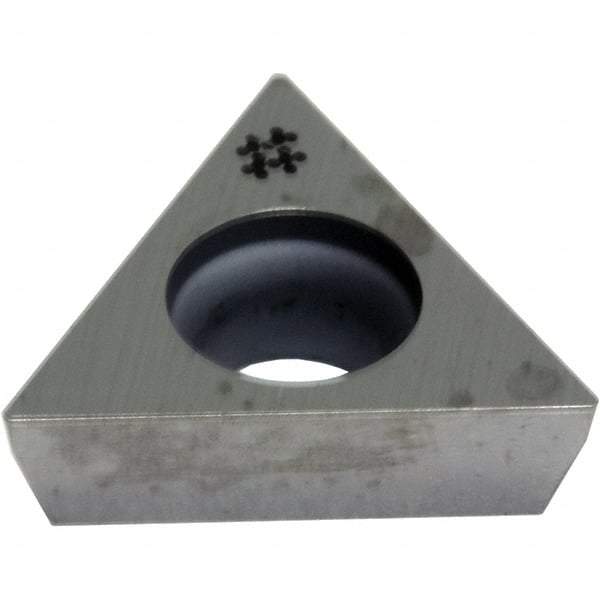 Sumitomo - TPGA221 Grade AC5015S Carbide Turning Insert - TiAlSiN Finish, 60° Triangle, 1/4" Inscr Circle, 1/8" Thick, 0.0156" Corner Radius - Apex Tool & Supply